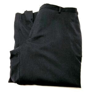 Pronto Uomo Platinum Wool Dress‎ Pants 43/28 Gray Flat Font High Rise